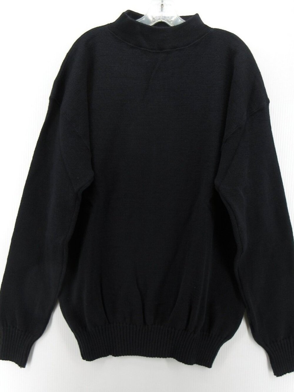 VINTAGE J Peterman Sweater XXL Wool Pullover Chunky Ribbed 90s USA